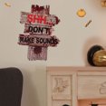 thumbnail image 2 of Cartel De Madera Con Letras Inglesas De Halloween Y Carnaval. Decoraciones De Pared De Madera En 2D. Accesorios Para Festivales., 2 of 5