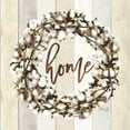 thumbnail image 3 of Great Art Now Home Cotton Wreath by Marla Rae Framed Wall Art 13"W x 13"H, 3 of 4