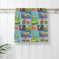 thumbnail image 5 of Pofeuu Construction Machinery Print Hand Towel 27.5" x 16" Soft Absorbent Towel for Bathroom SPA Gym Hotel, 5 of 6