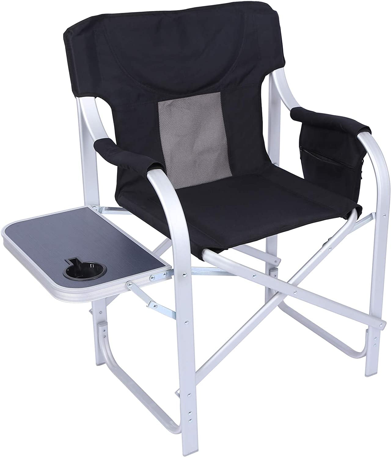 KingCamp Camping Chair Heavy Duty Folding Director Chair Oversize 