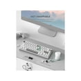 thumbnail image 4 of Womier SK65 65% washer mounted wireless aluminum keyboard with knobs - gaming keyboard silver, 4 of 7