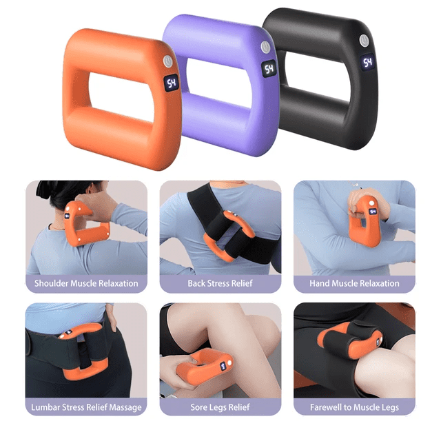 Handheld Magic Ring Massager, Mini Lightweight Massage Machine, Muscle Massage Device, Mini Massager, Deep Tissue Massager, Travel Size Massager