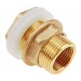 thumbnail image 3 of Adaptador de manguera de agua para tanque de agua de latón de 2 piezas Dn20 3/4, grifo de lluvia B, 3 of 5