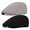 Black+grey, variant on Holzlrgus 2PCS Newsboy Hat Flat Cap Beret Gatsby Cap Buckle Adjustable Classic
