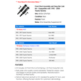 thumbnail image 2 of Front Strut Assembly and Sway Bar Link Kit - Compatible with 1995 - 2000 Toyota Tacoma 1996 1997 1998 1999, 2 of 2