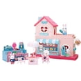 thumbnail image 4 of Juguete Set Casa de Muñecas Conejitos con Terraza, Tienda, Muebles, Accesorios y Figuras Incluidas, 4 of 4