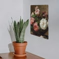 thumbnail image 7 of RUIYC Pink Roses Art Decor Aesthetic 8*12in Wall Decor For Home Bedroom Bar Bathroom Decor Gifts 8x12in, 7 of 7