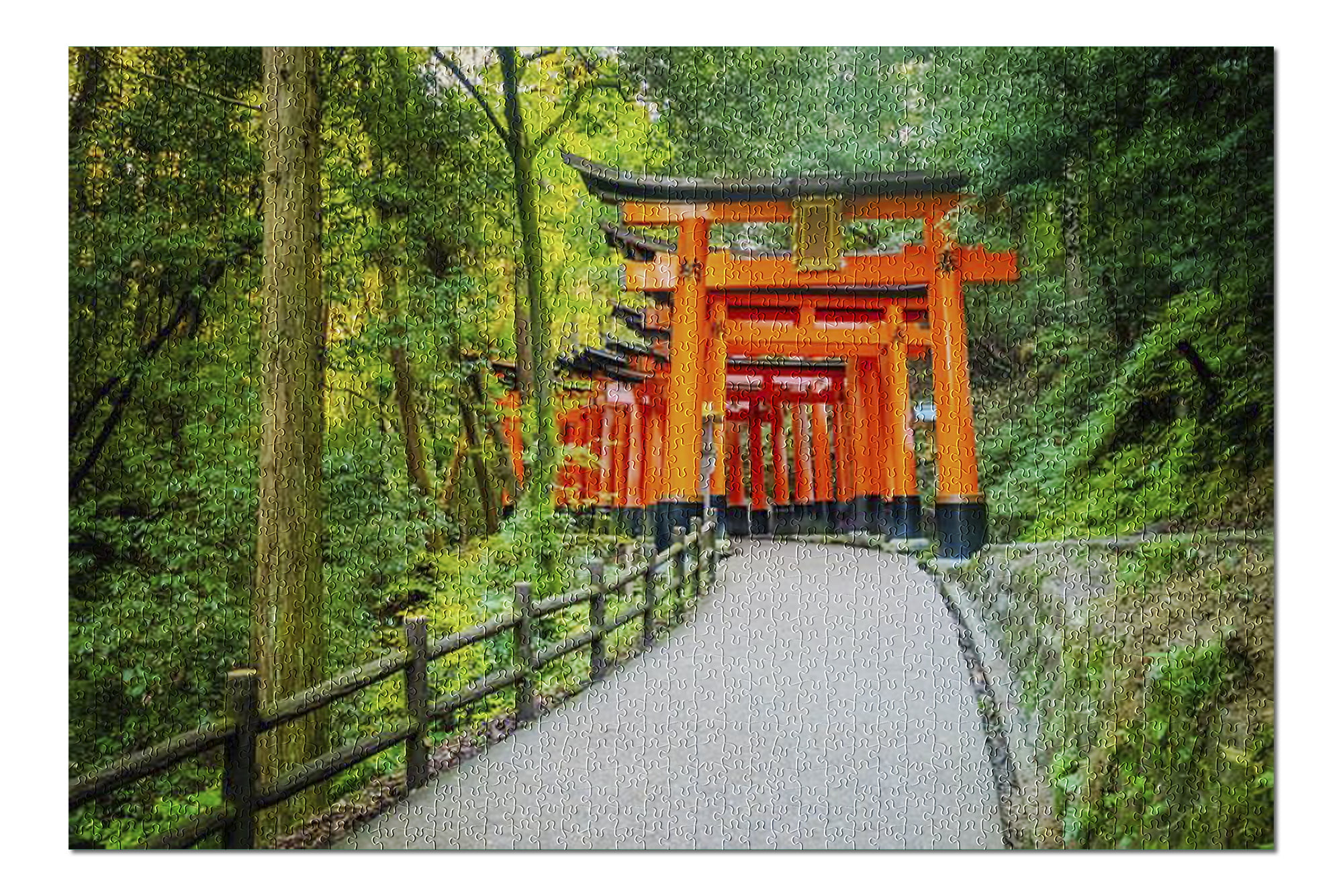 Fushimi Inari Shrine Torii Gate Kitchen Magnet Purification Bell Fox Kyoto 