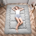 thumbnail image 2 of Japanese Floor Mattress Futon Mattress, Memory Foam Futon Roll up Guest Mattress Queen Size, 2 of 7