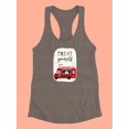 thumbnail image 3 of Santa's Foodtruck Collection B. Racerback Tank Women -Victoria Borges Designs, Female x-Small, 3 of 4