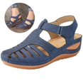 thumbnail image 3 of Sandalias ortopédicas para mujer Cómodas zapatillas de verano con punta cerrada, 3 of 5