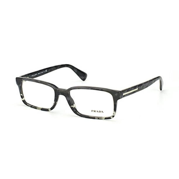 Prada PR06RV Eyeglasses-1AB/1O1 Black-55mm 