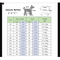 thumbnail image 3 of Dog Clothes for Small Dogs Dog Winter Clothes Small Dog Clothes Thickened Four Legged Overalls Small Puppy Clothes Cold Weather Pet Outfits Winter Christmas 1 Piece, 3 of 3