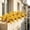 Yellow-YE, variant on MMJ 12 Pack Artificial Flowers Yellow Eucalyptus Morning Glory Stems Faux Greenery Fall Floral Arrangement 14.17in Wedding Table Home Decor