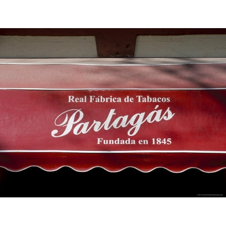 Real Fabrica De Tabacos Partagas, Cuba's Best Cigar Factory, Havana, Cuba Print Wall Art By R H (Best Cigar In India)