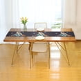 thumbnail image 3 of Yayeee Table Runner 90 inches Long Home Kitchen Dinning Party Decoration, Black Astronaut Record, 3 of 7