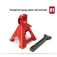 thumbnail image 4 of Jack Stand Support, High Strength Jack Stand Adjustable Lift Accurate Adjustment 2 Set Carbon Steel Manual Self Locking  for RV, 4 of 7