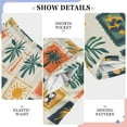 thumbnail image 6 of FORMRS Boys Pajama Pants with Pockets Size 9-10Y Kids Lounge Sleep Bottoms, Beige Playful Stamp, 6 of 8
