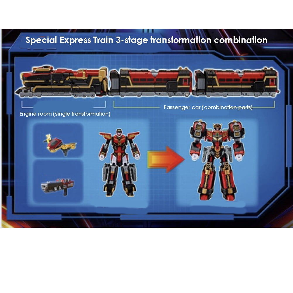 Metal Cardbot S Season 2 Blastrain 3-mode transformation robot train transformation 11.8" x  5.5" x 14.2"/ 30cm x 14cm x 36cm[Parallel imports]