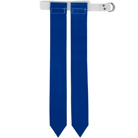 Crown Sporting Goods Flag Football Belt Blue – Includes 1 Belt with 2 Flags for Flag & Touch Games Crown Sporting Goods Flag Football Belt Blue – Includes 1 Belt with 2 Flags for Flag & Touch Games