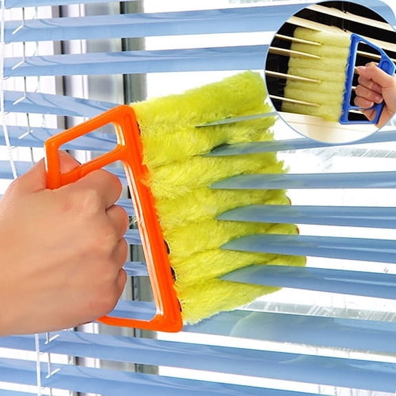 Bluelans Microfibre Venetian Blind Cleaner Window Conditioner Duster Shutter Clean Brush