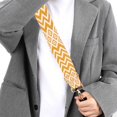 thumbnail image 1 of Correa Para Bandolera Correa cruzada de nailon suave para mujer, correa ancha para bolso, correa para bolso de cadena (amarillo + blanco) DQrwqpou Para Estrenar, 1 of 2