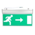 thumbnail image 1 of Emergency Sign Light,110‑240V Acrylic LED Emergency LED Escape Sign Escape Sign Light Breakthrough Technology, 1 of 13
