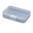 thumbnail image 1 of Plastic Boxes Useful Sundries Case Simple Professional Bin with Lid PP Container for Household Kitchen Office Company Hotel 502X, 1 of 6
