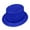 Blue, variant on St. Patrick's Day Gold Glitter Party Hat Solid Color Fashion Top Hat Green1 One Size