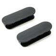thumbnail image 3 of 2Pcs Sliding Door Pull Sash Handle Cupboard Cabinet Kitchen Drawer Knobs Black, 3 of 10
