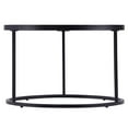 thumbnail image 4 of Downham Table de Cocktail Ronde en Miroir Antique/noir (Lot de 2), 4 of 8