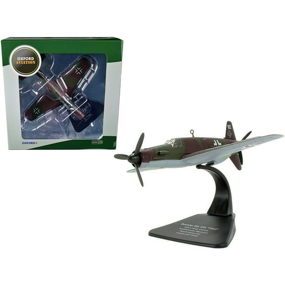Dornier Do 335 "Pfeil" Fighter Plane "Smithsonian Washington DC" (Captured 1945) 1/72 Diecast Model Airplane by Oxford Diecast