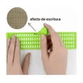 thumbnail image 4 of Regletas Escritura En Braille Incluye Punzón Trae Dos Bolígr verde, 4 of 5