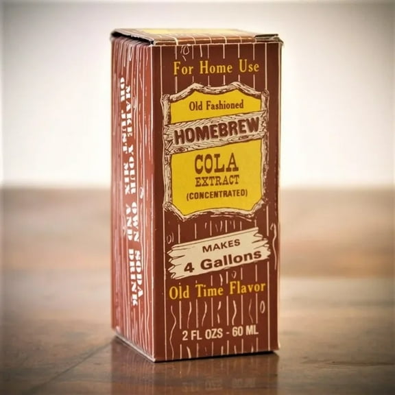 Rainbow Flavors Homebrew Soda Pop, Cola Flavored Concentrated Extract Make Your Own 4 Gallons