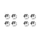 thumbnail image 2 of Molde de 4 piezas para tartas Wosthever Acero inoxidable, 2 of 6