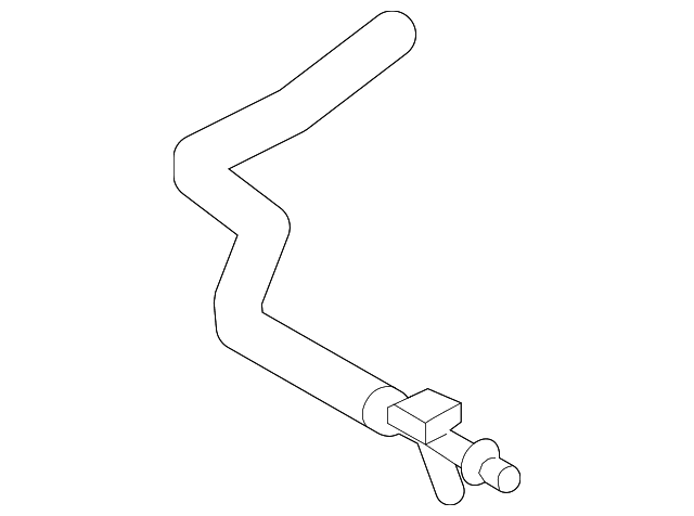 Hose,  Water Bypass,  No. 2