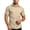 #05 Khaki 【Mix, Match & Rotate: Stock Up on Daily Colors】, variant on Men's Summer Lapel Button Striped Shirt Casual Short Sleeve Tops Lightweight Breathable Comfortable Fashion Daily Office Beach Vacation Outfits | JASKFLY,Army Green L