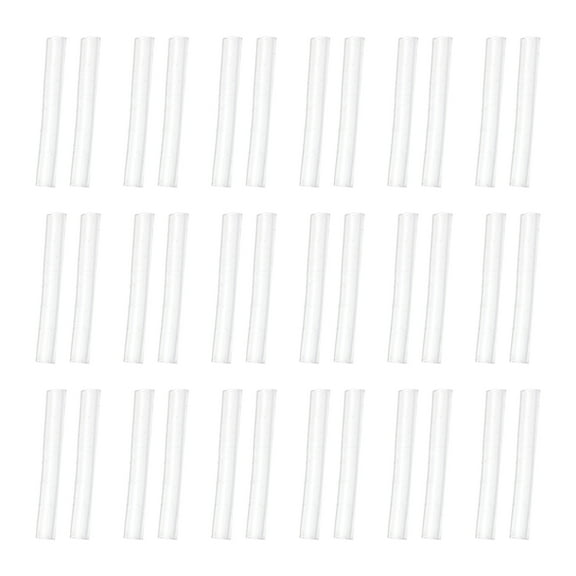 STRANDCHIC 50 Pairs Silicone Earring Sleeves for Pierced Ears, Comfortable Daily Wear Covers for Women