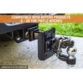 thumbnail image 5 of Buyers Products B2276327 2 in. Pintle Hook Mount - 3 Position with 9 in. Shank - PM90 - Black, 5 of 6