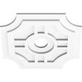 thumbnail image 2 of 18"OD x 3"ID x 6"C x 1"P Haus Architectural Grade PVC Contemporary Ceiling Medallion, 2 of 11