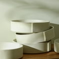 thumbnail image 3 of Stone Lain Bao 4-Piece Pasta Bowl Set Stoneware, Beige, 3 of 6