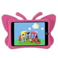 thumbnail image 5 of iPad 10.2 Case (9th/8th/7th Generation, 2021/2020/2019 Release), Kids Friendly Shockproof Butterfly Wing Kickstand Rugged Light Weight EVA Protective Cover, Rose, 5 of 6