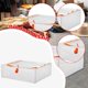 thumbnail image 5 of Bolsa de Almacenamiento Bajo Cama Organizadora de Ropa Edredones Plegable con Cremallera Material PE Pensada para Dormitorio Mudanzas Guardarropa 49cmx55cmx19cm, 5 of 8