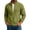 Army Green, variant on Men Long Sleeve Full Zip Stand Collar Polar Fleece Jacket Ribbed Cuff Hem Dual Side Hand Pockets Oversized Soft Windproof Transitional Outdoor Sweatshirt Black M