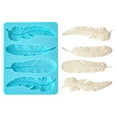 thumbnail image 2 of Feathers Silicone Fondant Mold by Celebrate It®, 2 of 3