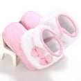 thumbnail image 5 of lnmuld Winter Boots for Girls Boots for Toddlers Warm Winter Crib Shoes with Rubber Sole for Baby Girls and Boys, 5 of 7