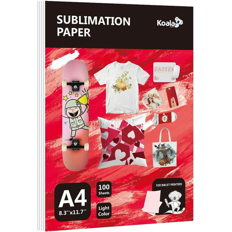 MY PRINT Sublimation Paper Roll A4, Size 8.5 Inch