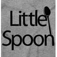 thumbnail image 1 of Big Little Spoons Cute Matching Set Women's Graphic T Shirt Tees Brisco Brands 2X, 1 of 4