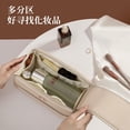 thumbnail image 4 of PU Leather Cosmetic Bag for Girls Travel Washing Storage Bag Makeup Bag for Women Men Water-resistant Makeup Cosmetic Bag Travel Organizer for Accessories, 4 of 7