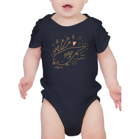 

Axolotl Sketch Bodysuit Infant -Image by Shutterstock 18 Months